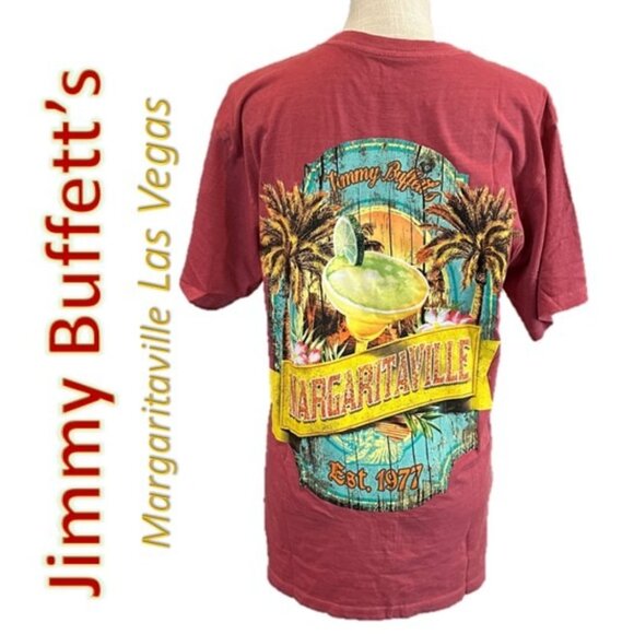 JIMMY BUFFETT Las Vegas Unisex Tee - Margaritaville - Picture 1 of 8